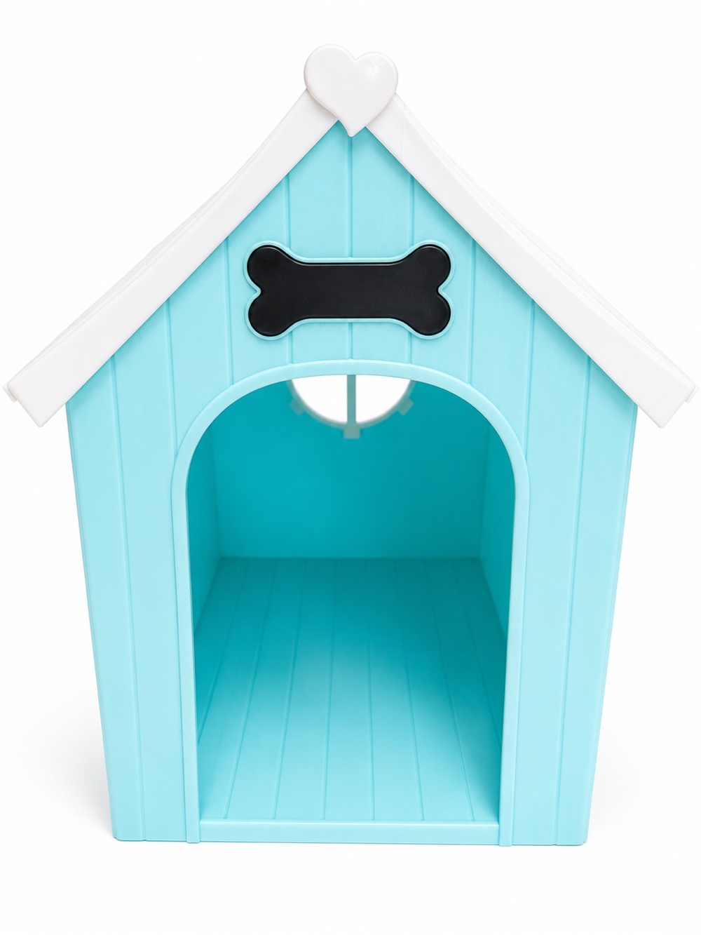 Our Generation Aqua and White Plastic Pet House with Window
